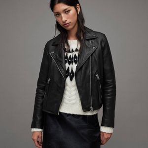 AllSaints Dalby Leather Jacket
